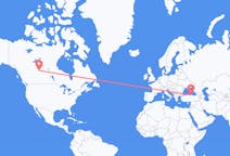 加拿大出发地 麦克默里堡飞往加拿大目的地 薩姆松的航班
