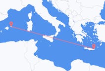 Flights from Sitia, Greece to Menorca, Spain