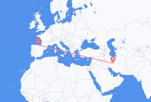 出发地 伊朗出发地 伊斯法罕目的地 西班牙桑坦德的航班