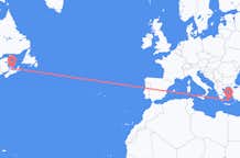 Flights from Charlottetown to Santorini