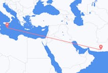 出发地 巴基斯坦土尔巴特目的地 马耳他瓦莱塔的航班