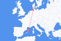 Flights from Menorca in Spain to Bremen in Germany