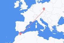 Flights from Fes, Morocco to Pardubice, Czechia