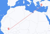 Flyrejser fra Bamako, Mali til Dalaman, Tyrkiet