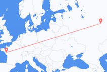 Flights from Yoshkar-Ola, Russia to Nantes, France