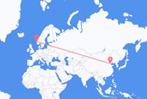 Flights from Tianjin, China to Bergen, Norway