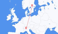 Flights from Milan to Örebro County