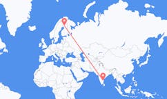 Flights from Tirupati, India to Rovaniemi, Finland
