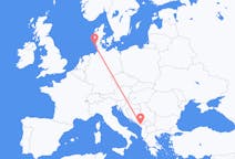 Flights from Podgorica in Montenegro to Westerland in Germany