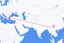 เที่ยวบินจาก คุนหมิง จีน ไปยัง Edremit จีน