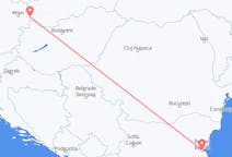 Flyg från Burgas, Bulgarien till Bratislava, Slovakien