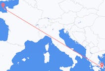 Flyreiser fra St Peter Port, Guernsey til Athen, Hellas