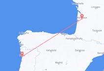 Flights from Bordeaux, France to Porto, Portugal
