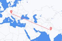 Flyreiser fra Jaipur, til Salzburg