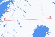 Flüge von der Stadt Mo i Rana in die Stadt Rovaniemi