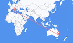 Flights from City of Newcastle, Australia to Trapani, Italy