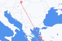Vols de Leros, Grèce pour Budapest, Hongrie