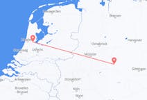 Flyreiser fra Paderborn, Tyskland til Amsterdam, Nederland
