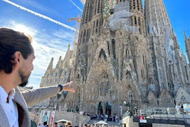 Excursão privada sem filas em Barcelona: Sagrada Família e Parc Guell