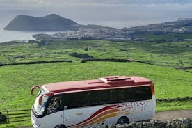 Tour privato in autobus dell'intera giornata dell'isola di Terceira