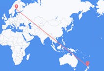 Рейсы из Окленд, Новая Зеландия в Вааса, Финляндия