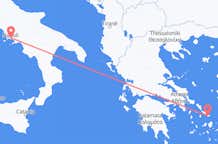Flyreiser fra Mykonos, til Napoli