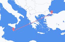 Flyg från Istanbul till Malta (kommun)