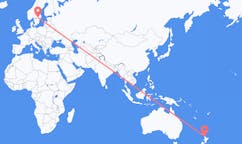 Flights from Auckland, New Zealand to Örebro, Sweden
