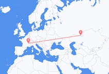 Flights from Orsk, Russia to Lyon, France
