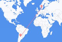 Flyreiser fra Córdoba, Argentina til Göteborg, Sverige