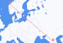 Flights from Vladikavkaz, Russia to Ålesund, Norway