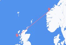 Flights from Barra, the United Kingdom to Ålesund, Norway