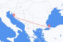 Flights from Zadar to Istanbul