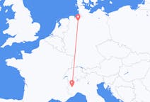 Flyrejser fra Torino, Italien til Bremen, Tyskland