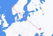 Flights from Dnipro, Ukraine to Sandane, Norway