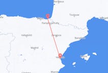 Flights from Valencia, Spain to Donostia / San Sebastián, Spain