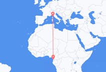 Flights from Bata, Equatorial Guinea to Bastia, France
