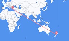 Vluchten van Blenheim, Nieuw-Zeeland naar Kos, Griekenland