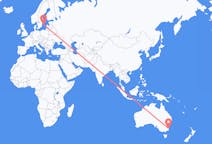 Flights from Moruya, Australia to Visby, Sweden