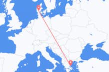 Flights from Skiathos to Billund