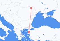 出发地 罗马尼亚雅西目的地 希腊米蒂利尼的航班
