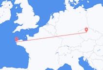 Flyg från Prag, Tjeckien till Brest, Frankrike
