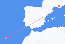 Vols depuis la ville de Funchal vers la ville de Toulon