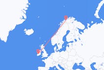 Vuelos de Sorkjosen, Noruega a Shannon, Condado de Clare, Irlanda