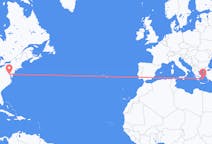 美国出发地 華盛頓哥倫比亞特區飞往美国目的地 Paros的航班