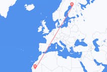 Flyg från Atar, Mauretanien till Uleåborg, Finland