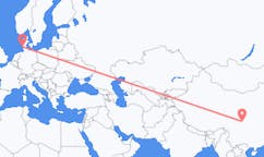 Flyg från Mianyang, Kina till Westerland, Kina