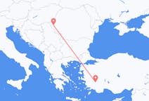 Vluchten van Timișoara naar Denizli