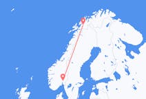 Flights from Andselv, Norway to Oslo, Norway