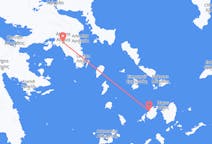 Flights from Athens, Greece to Parikia, Greece